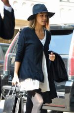 JESSICA ALBA Out and About in New York 06/08/2015