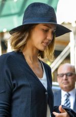 JESSICA ALBA Out and About in New York 06/08/2015