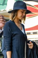 JESSICA ALBA Out and About in New York 06/08/2015