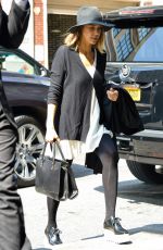 JESSICA ALBA Out and About in New York 06/08/2015