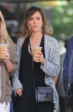 JESSICA ALBA Out and About in New York 06/09/2015