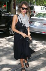 JESSICA ALBA Out and About in New York 06/10/2015
