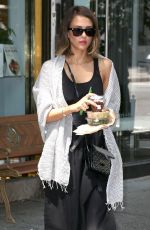 JESSICA ALBA Out and About in New York 06/10/2015