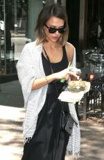JESSICA ALBA Out and About in New York 06/10/2015