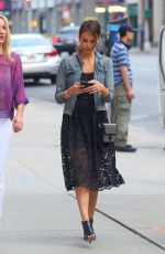 JESSICA ALBA Out and About in New York 06/11/2015