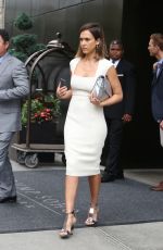 JESSICA ALBA Out and About in New York 06/23/2015