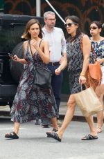 JESSICA ALBA Out and About in Soho 06/23/2015