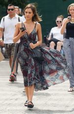 JESSICA ALBA Out and About in Soho 06/23/2015