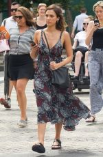 JESSICA ALBA Out and About in Soho 06/23/2015