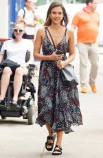 JESSICA ALBA Out and About in Soho 06/23/2015