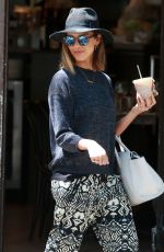 JESSICA ALBA Out in New York 06/24/2015