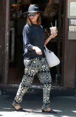 JESSICA ALBA Out in New York 06/24/2015