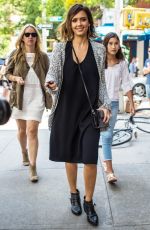 JESSICA ALBA Out Shopping in New York 06/09/2015