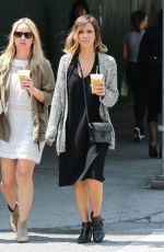 JESSICA ALBA Out Shopping in New York 06/09/2015