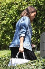 JESSICA ALBA Visits a Friend in Beverly Hills 06/14/2015