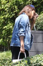 JESSICA ALBA Visits a Friend in Beverly Hills 06/14/2015