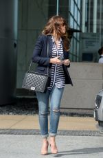 JESSICA BIEL at CAA Offices in Century City 06/13/2015