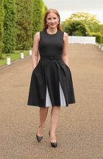 JESSICA CHASTAIN at Vogue and Ralph Lauren Wimbledon Party in London