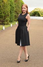 JESSICA CHASTAIN at Vogue and Ralph Lauren Wimbledon Party in London