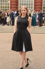 JESSICA CHASTAIN at Vogue and Ralph Lauren Wimbledon Party in London