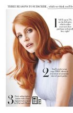JESSICA CHASTAIN in Instyle Magazine, July 2015 Issue