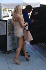 JESSICA SIMPSON at an Italian Restaurant in Beverly Hills 06/24/2015