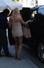 JESSICA SIMPSON at an Italian Restaurant in Beverly Hills 06/24/2015