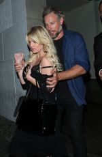 JESSICA SIMPSON Leaves Sawyers Club in Los Angeles 06/02/2015