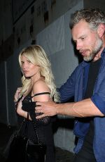 JESSICA SIMPSON Leaves Sawyers Club in Los Angeles 06/02/2015