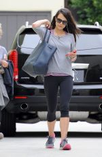 JORDANA BREWSTER Heading to a Gym in Los Angeles 06/04/2015