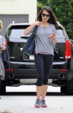 JORDANA BREWSTER Heading to a Gym in Los Angeles 06/04/2015