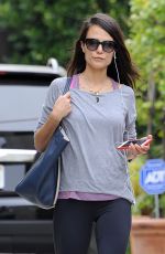 JORDANA BREWSTER Heading to a Gym in Los Angeles 06/04/2015