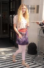 JOSS STONE Leaves BBC Radio 2 Studios in London 06/12/2015