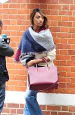 JOURDAN DUNN on the Set of a Photoshoot in London 06/10/2015