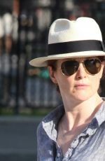 JULIANNE MOORE Out and About in West Village 06/22/2015