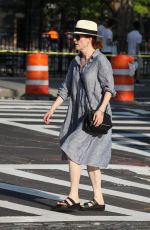 JULIANNE MOORE Out and About in West Village 06/22/2015