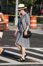 JULIANNE MOORE Out and About in West Village 06/22/2015
