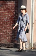 JULIANNE MOORE Out and About in West Village 06/22/2015
