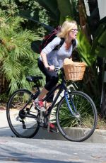 JULIE BOWEN Riding a Bike Put in Los Angeles 060/01/2015