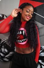 JUSTINE SKYE at Revolt TV in Hollywood 06/24/2015