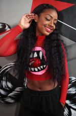 JUSTINE SKYE at Revolt TV in Hollywood 06/24/2015