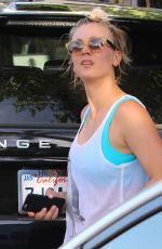 KALEY CUOCO Dropping Her Car Keys After a Yoga Class in Sherman Oaks 06/26/2015