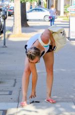 KALEY CUOCO Dropping Her Car Keys After a Yoga Class in Sherman Oaks 06/26/2015
