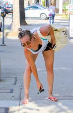 KALEY CUOCO Dropping Her Car Keys After a Yoga Class in Sherman Oaks 06/26/2015