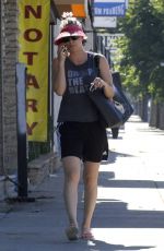 KALEY CUOCO Out and About in Sherman Oaks 06/17/2015