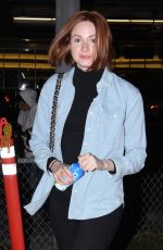 KAREN GILLAN at LAX Airport in Los Angeles 005/31/2015