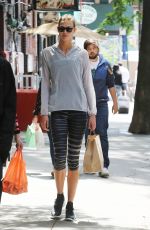 KARLIE KLOSS in Leggings Out and About in New York 06/03/2015