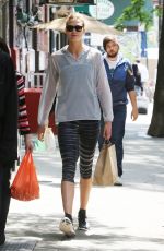 KARLIE KLOSS in Leggings Out and About in New York 06/03/2015