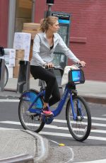 KARLIE KLOSS Out and About in New York 06/18/2015