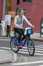 KARLIE KLOSS Out and About in New York 06/18/2015